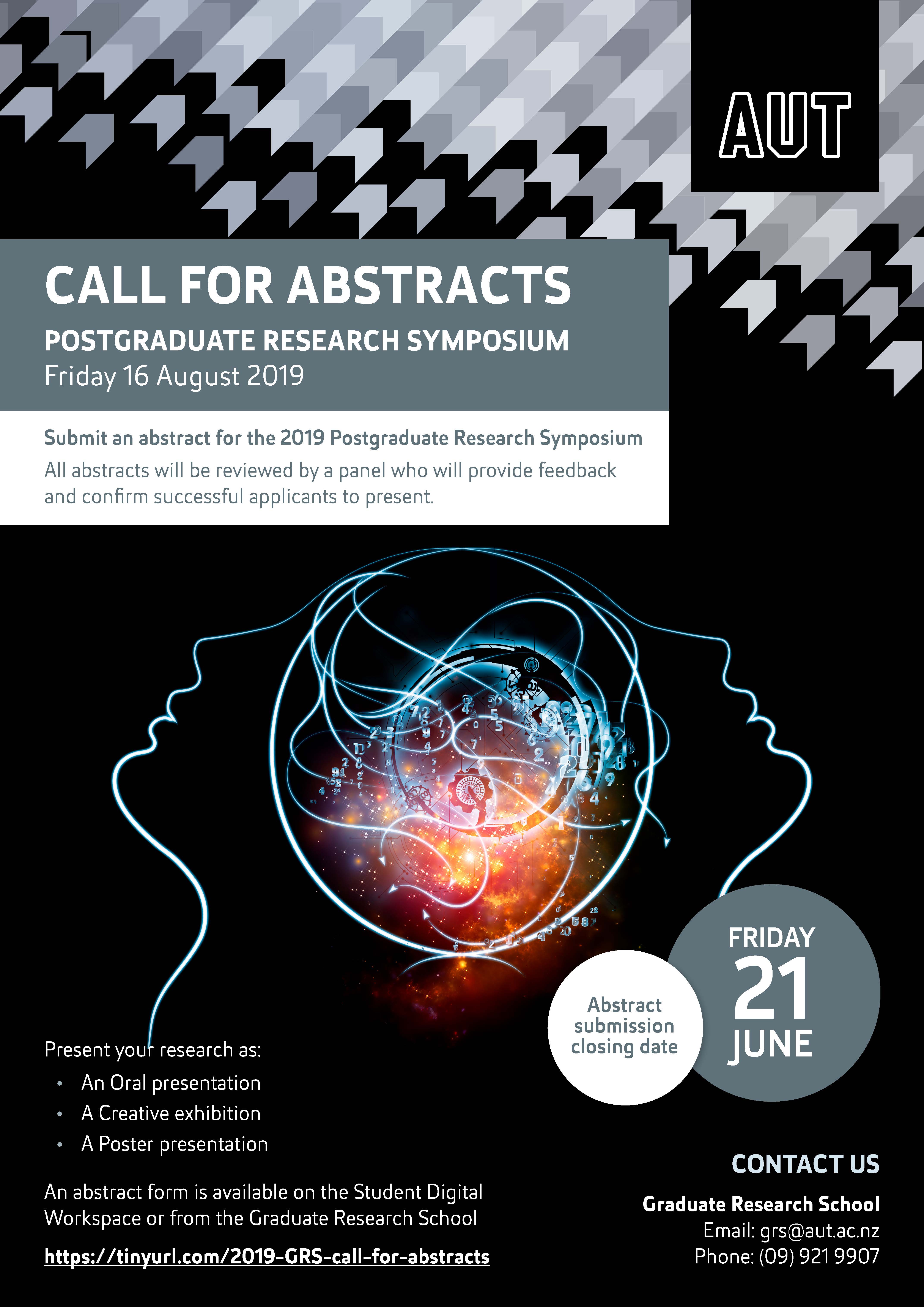 Last Week To Enter The PG Research Symposium & 3MT – Thesislink