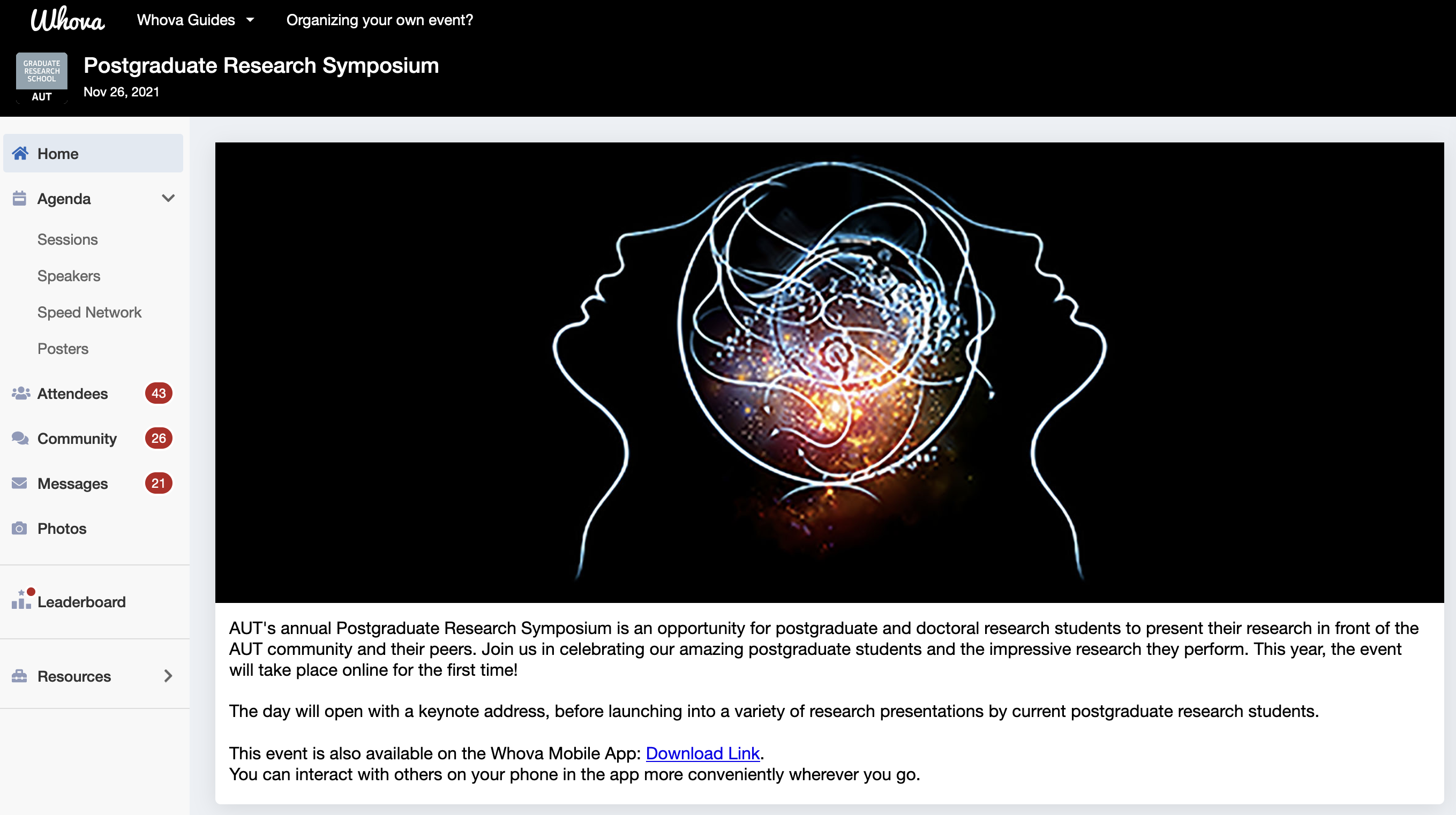 How to Navigate the Online AUT Postgraduate Research Symposium – Thesislink